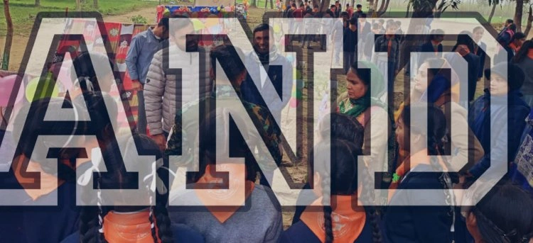 Scout Guide winter camp haridwar training session